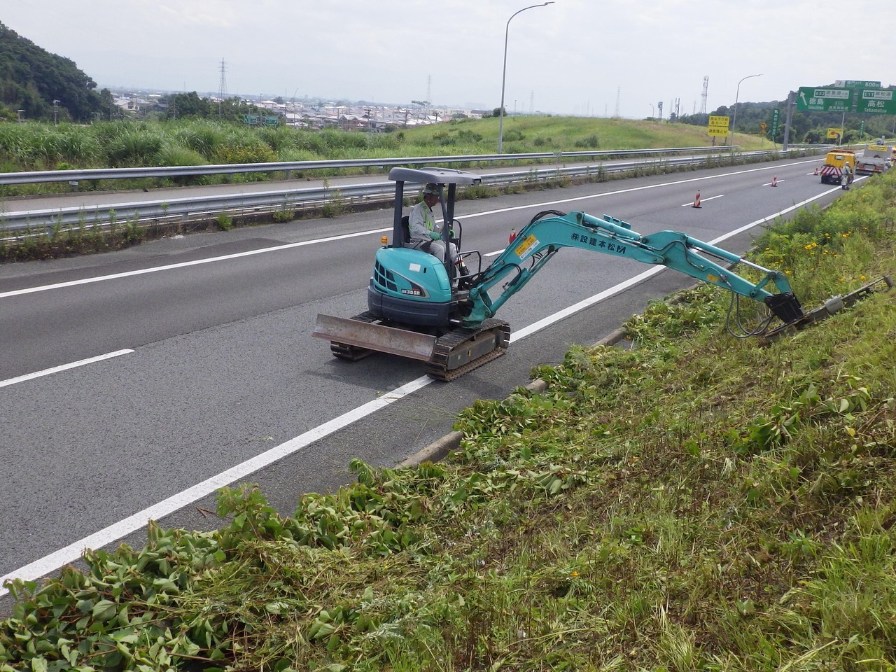 松本建設株式会社 高速道路メンテナンス